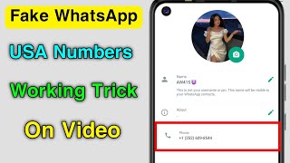 How to Create Fake WhatsApp 2022|| Fake WhatsApp Numbers/ Free WhatsApp Numbers/ Fake WhatsApp