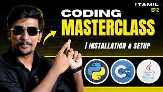 #2 Coding Masterclass  | C++ | Python | Java | Complete VS Code Setup Guide | Logic vs Syntax💡