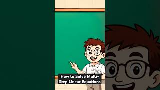 How to Solve Linear Multi-Step Equations | Quick Math Tip #6