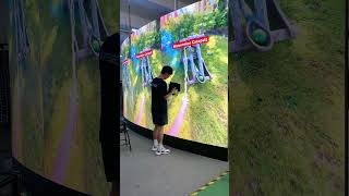 Immersive Indoor P1.56 Curved LED Display#nseled #nseledcloud #nseledeurope