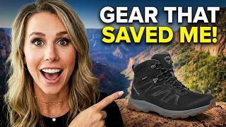 5 Hiking Gear Essentials For Day Hikes | Grand Canyon Rim to Rim in One Day - Beginner Hiker Gear