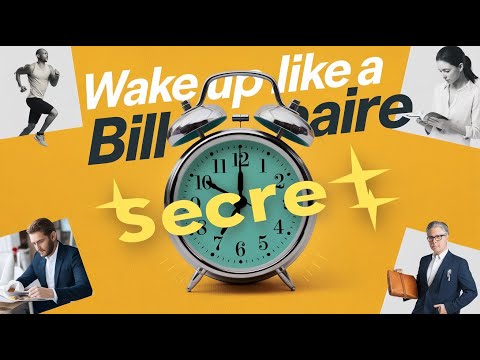 American Billionaires Secret to Waking Up Early