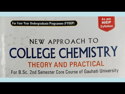 BSc chemistry 2nd semester syllabus / nep syllabus / Guwahati University Assam