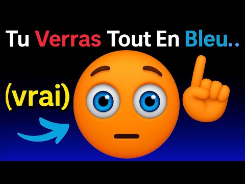 Préparez-vous à voir le MONDE en BLEU ! 🟦Illusion INCROYABLE à ne pas manquer !
