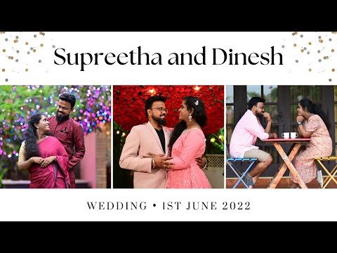 Supreetha and Dinesh | Wedding | Live | From 6 am | 1 June 2022