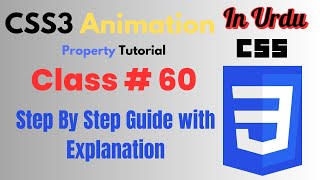 css3 animation full tutorial|css3 animation property|class 60|animation properties|@vustudy4121