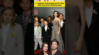 “Angelina Jolie’s Family Struggles 💔 | #AngelinaJolie #BradPitt