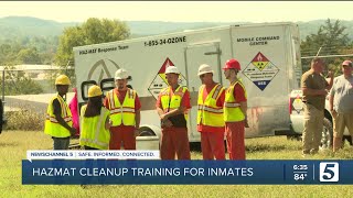 Giles County Jail program trains nonviolent offenders for hazmat cleanup jobs