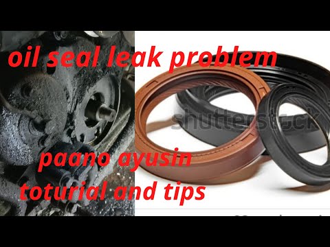 HOW TO REPLACE OIL SEAL AND HOW TO FIX OIL SEAL LEAK