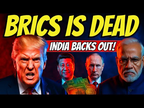 Why India backs out from BRICS  Currency | Trump’s Tariffs Hits Modi, China & Russia!