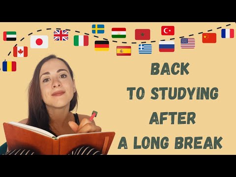 How to Start Studying a Language After a Break | 5 Steps
