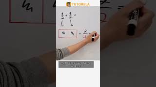 Learn Fraction Addition: Solve 1/2 + 1/2 Easily #Math #OperationsWithFractions #AdditionOfFractions
