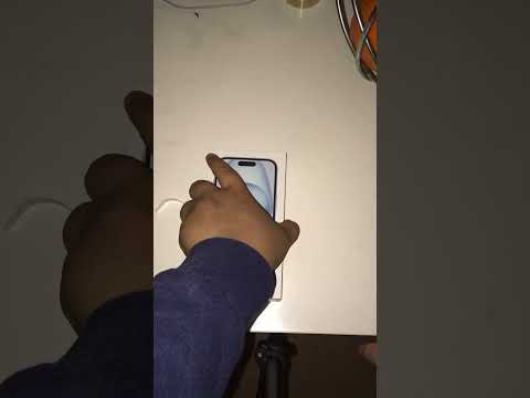 J’ai enfin eu mon iPhone 15￼ (Déballage)