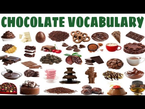 Name of Chocolate Products | Chocolate Vocabulary | Types of Chocolate | Gk with Ali