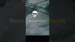 i am alone because I am difference #voralshort