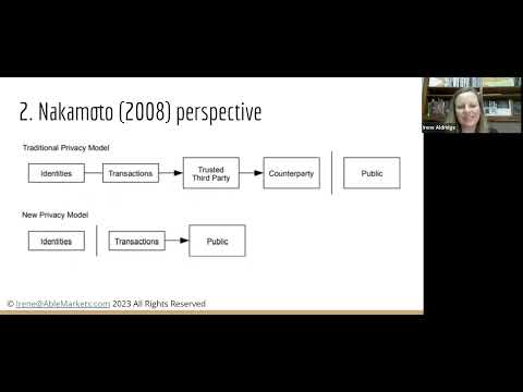 Irene Aldridge (AbleBlox and AbleMarkets): "Crypto Ecosystem and AMM Design"