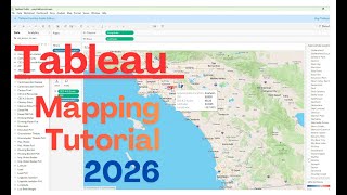 Tableau Mapping Tutorial 2026: Visualizing California’s Environmental Data
