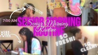 GRWM | Senior Morning Routine *Virtual Edition*