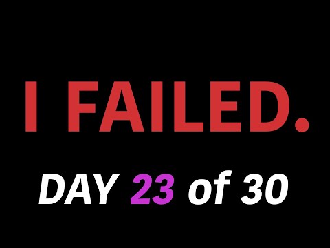 My Project FAILED. So We Pivoted and Launched a New One. (Day 23)