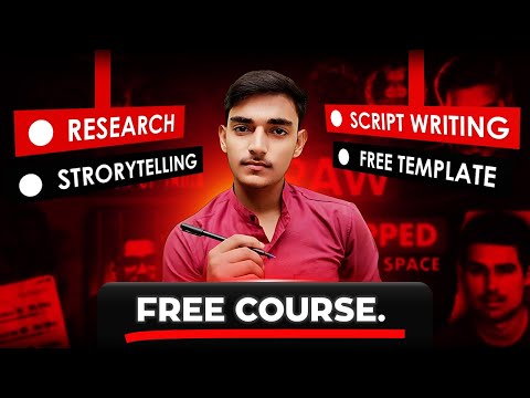 Research + Storytelling + Script Writing With AI  - Free Course | Documentary