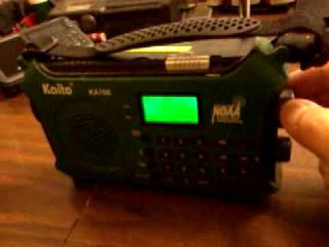 Kaito KA700 receiver, 1Sep2023