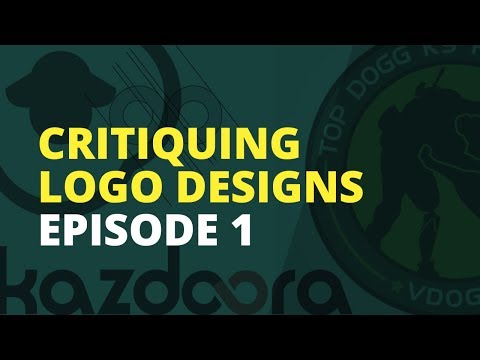 Critiquing Logo Designs (Episode 1)