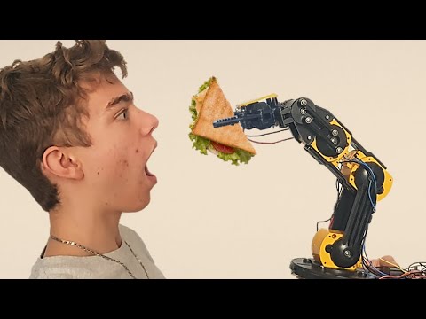 I built a Robot Arm to Feed Me, So I Don't have to