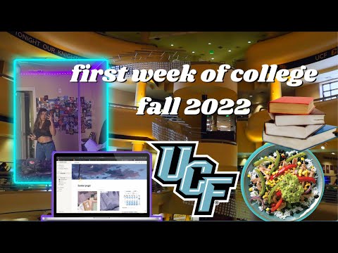 first week of college | fall 2022 at ucf!