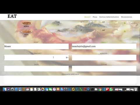 Smart restaurant website project (symfony )