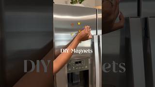 DIY Fridge Magnets #homediy #dollartreediy #dollartreecrafts #easydiyideas #dollartreefinds