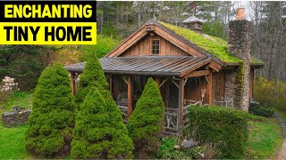 ENCHANTING COUNTRY COTTAGE TINY HOME w/ Waterfall & Outdoor Shower!