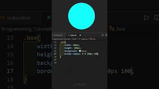 Semicircle 🌅 using HTML CSS || Semicircled div using CSS || CSS shorts #shorts #codewithharry #css⚡