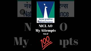 My NICL AO 2024 attempts | Sarkari Naukri #shorts #short #ytshorts #viral #trending #youtubeshorts