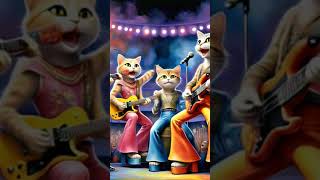 Cat singing trending songs Ai #shorts #aitrending #animationvideo #aicatshow #viralvideoshorts