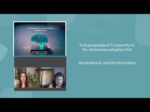 Generative AI and disinformation and disinformation as a service
