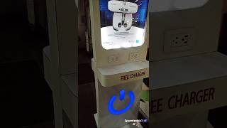 Free charger podium.#spacetech @SpaceTechIX1