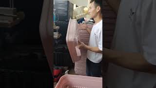 Perforation of box shell 丨 PP trolley case #music #travel #edm
