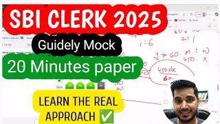 SBI CLERK 2025 LIVE Quant Mock - Test your Skills!