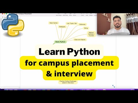 How much Python you should know for campus placement or to crack interview?