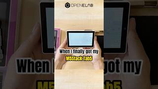 When I finally got my M5Stack Tab5...