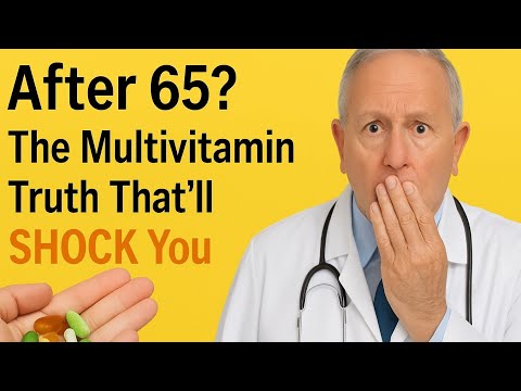 "After 65? The Multivitamin Truth That’ll SHOCK You – Doctors Hoped You’d Never Ask!"