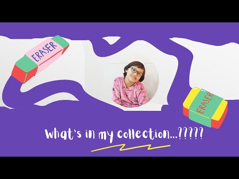 My New cute & lovely erasers collection unbox #fun #trending #toys #stationary #school #erasers