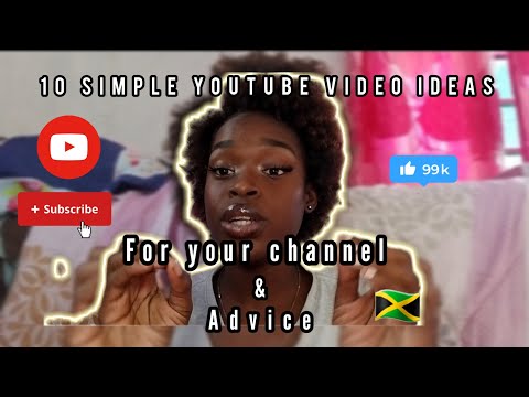 10 EASY YouTube content ideas for SMALL YOUTUBERS 🇯🇲 *to help you stay consistent*| TheeOnlyDimples
