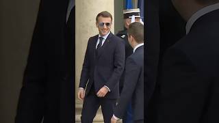 Macron Meets Leaders of Greenland, Denmark in Paris
