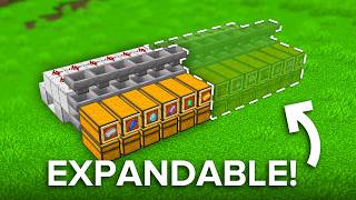 Minecraft Easiest Sorting System - How to Build & Use