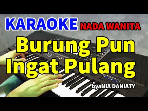 BURUNG INGAT PULANG - Nia Daniaty | KARAOKE HD