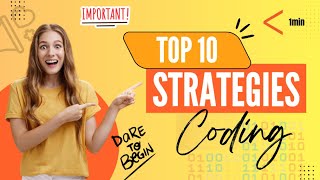 Top 10 Strategies to Start Coding | CodeLogic with Ashrita