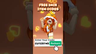 FREE HAIR CODES IN ROBLOX 2026!💸 🧡 [FLEX UGC CODES] #freehair #flexugccodes