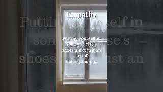 EMPATHY #EmpathyMatters#ConnectWithEmpathy#EmpatheticHeart#UnderstandingOthers