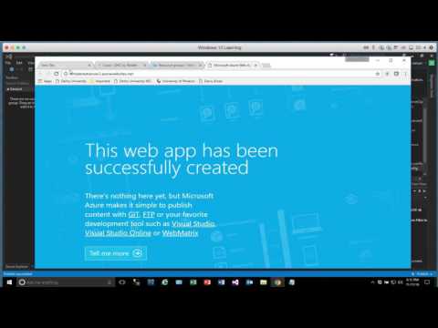 Moving our REST Web Service to Azure